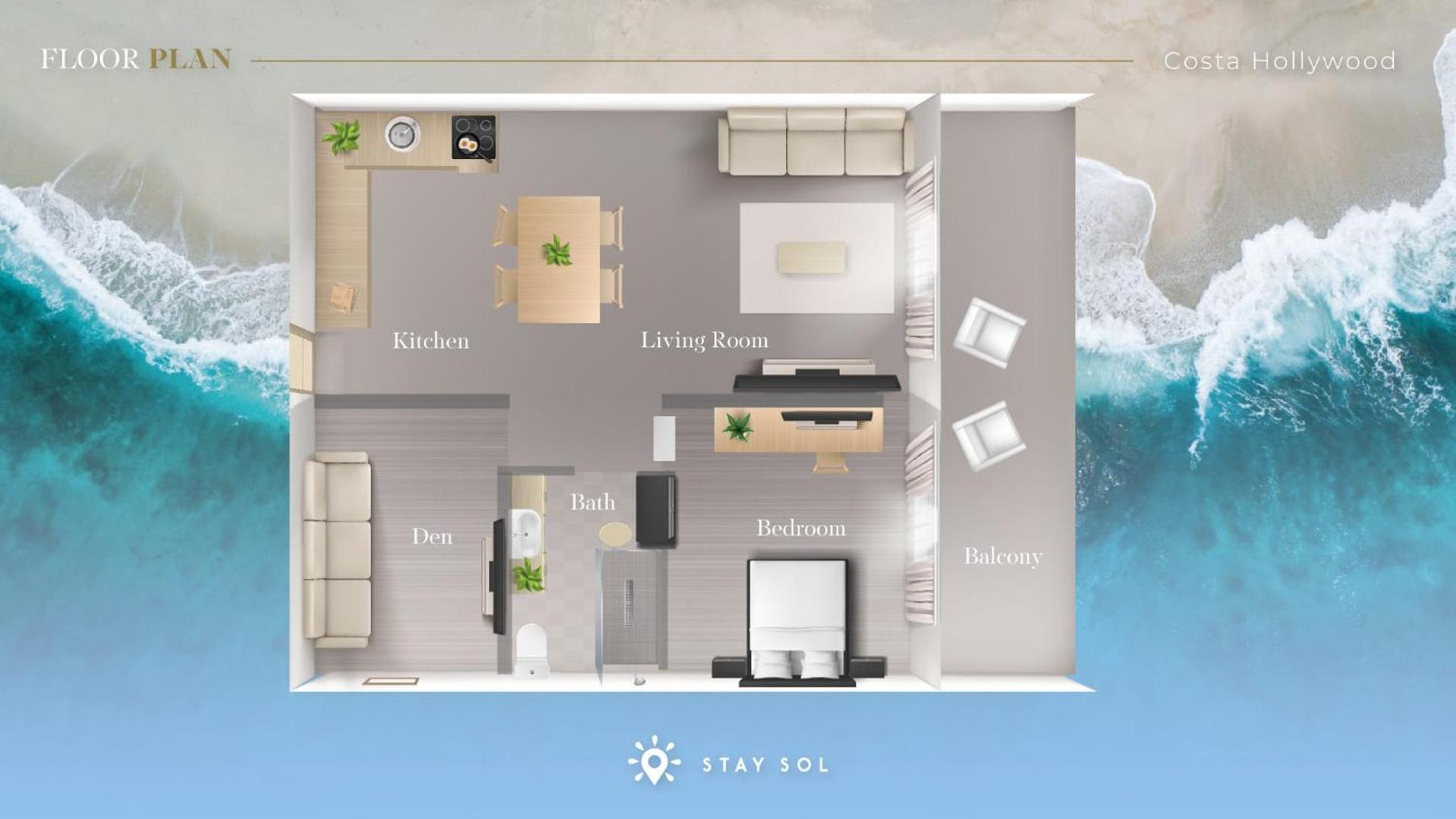 Apartamento Broad - Walk - Amazing Pool - Hot Tub Hollywood
